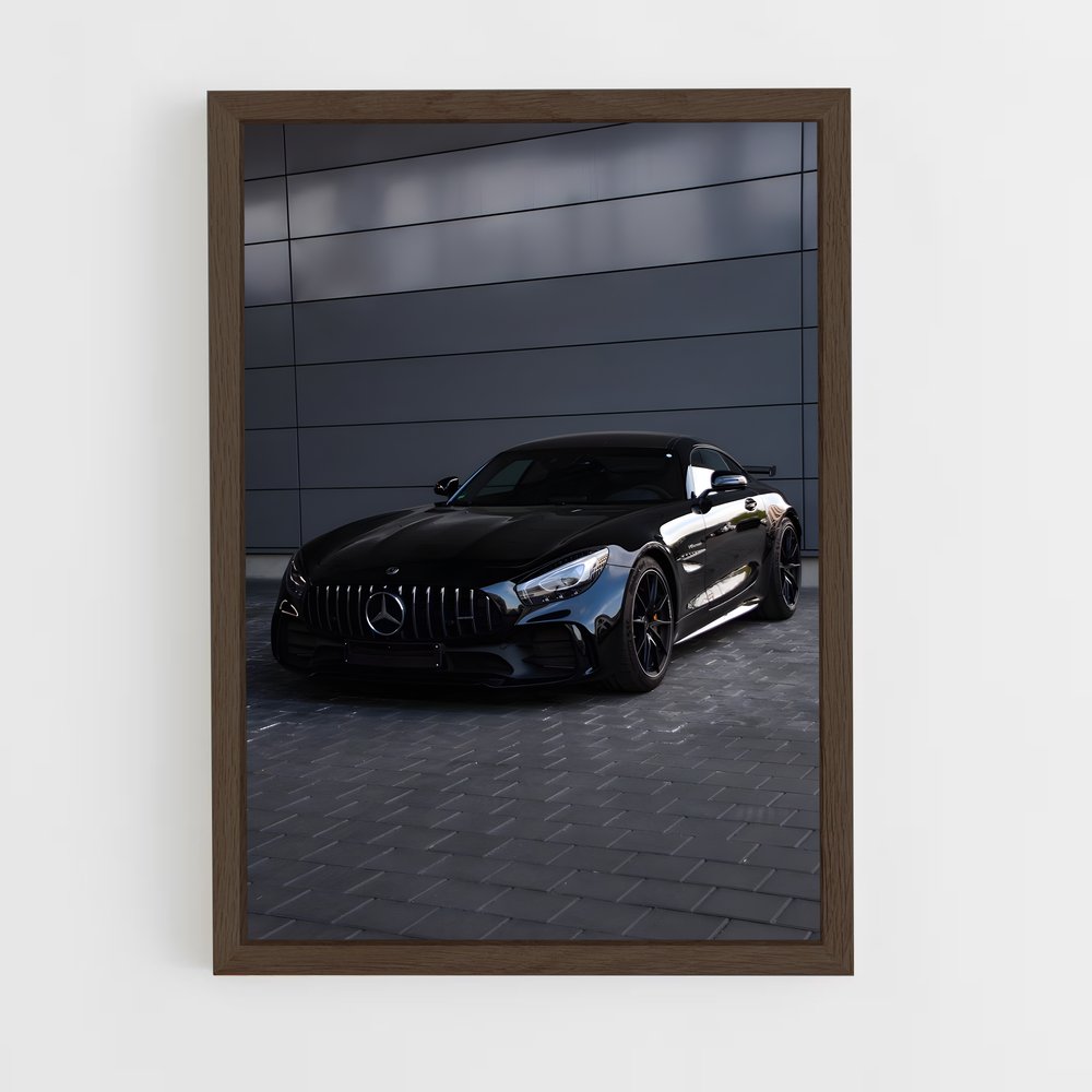 Poster puissant Amg gt – affiche Mercedes (vue 5)